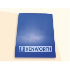 Juego de lodera azul con logotipo KW lineal